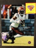 AUTHENTIC JA'MARR JAMARR CHASE SIGNED AUTOGRAPHED 8X10 PHOTO BENGALS SUPER STAR COA