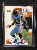 1999 UPPER DECK SP SIGNATURE ASHLEY AMBROSE AUTHENTIC AUTOGRAPH BENGALS