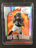 2021 PANINI DONRUSS OPTIC KYLE PITTS RED HOT ROOKIES HOLO SILVER PRIZM ROOKIE CARD RC FALCONS