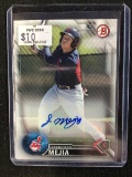 2016 BOWMAN DRAFT FRANCISCO MEJIA AUTOGRAPH SIGNED ROOKIE CARD CLEVELAND INDIANS