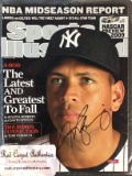 Alex Rodriguez New York Yankees autographed Sports Illustrated Magazine with Coa