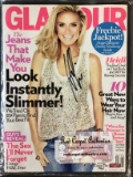 Heidi Klum autographed glamour magazine