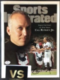 Cal Ripken Jr Orioles autographed Sports Illustrated Magazine with Coa