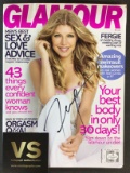 Fergie Autographed Glamour magazine with Coa