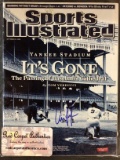 Aaron Judge New York Yankees autographed Sports Illustrated magazine with coa