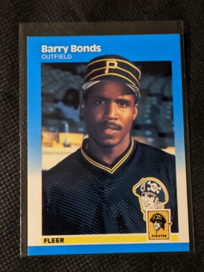 1987 Fleer Barry Bonds Rookie Card RC #604 Pirates
