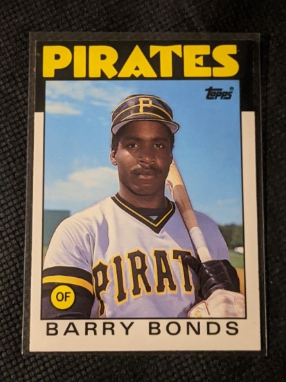 1986 Topps Traded - #11T Barry Bonds (RC)