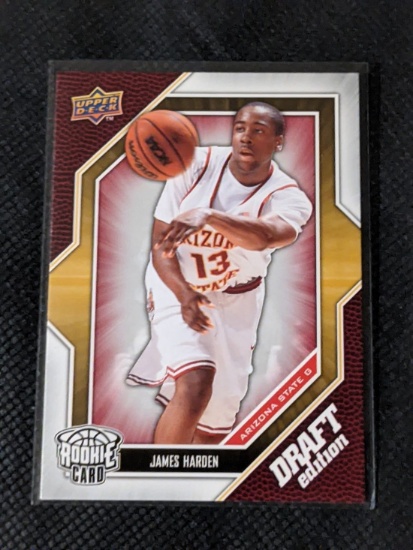 2009 Upper Deck Draft Edition #40 James Harden RC 76ers ROOKIE CARD