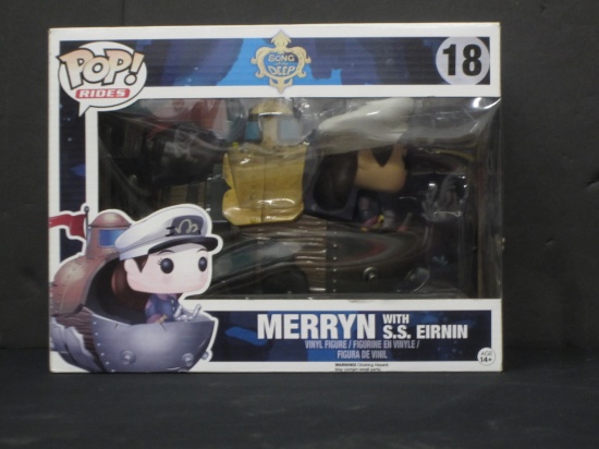 Funko Pop Rides Merryn With S.S. Eirnin #18 Song Of The Deep Gamestop
