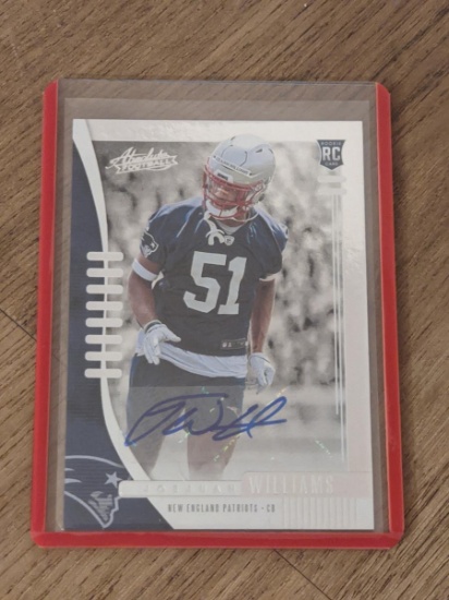 Joe Williams Auto RC 2019 Absolute Rookie Auto