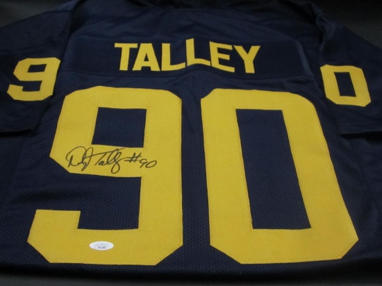 Darryl Talley Signed Jersey JSA COA