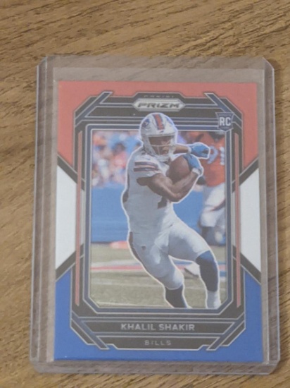RC 2022 SP Khalil Shakir ROOKIE -r/w/b prizm