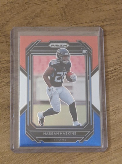 RC 2022 SP Hassan Haskins ROOKIE -r/w/b prizm