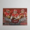2019 PANINI ABSOLUTE KANSAS CITY CHIEFS TEAM TRIOS PATRICK MAHOMES TRAVIS KELCE SAMMY WATKINS