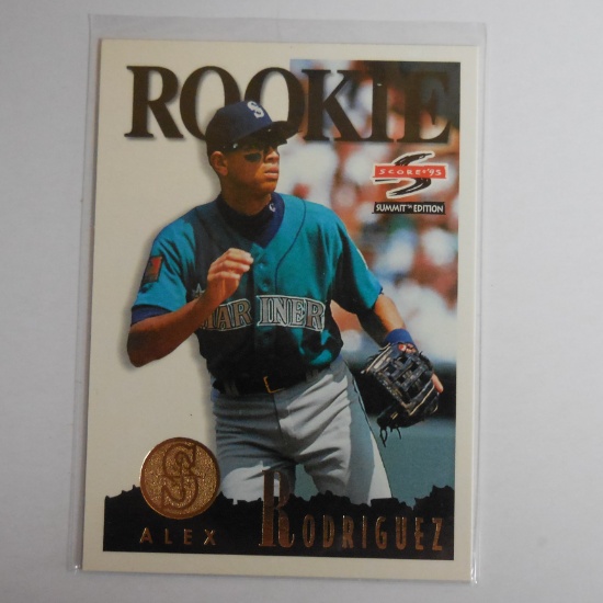 1995 SCORE SUMMIT EDITION - ALEX RODRIGUEZ ROOKIE CARD MARINERS