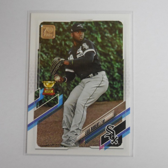 2021 TOPPS BASEBALL LUIS ROBERT TOPPS ALL STAR ROOKIE CUP CARD WHITE SOX