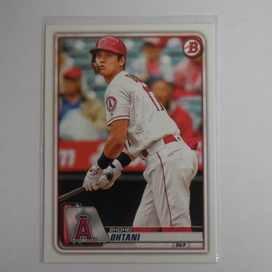2020 BOWMAN BASEBALL SHOHEI OHTANI LOS ANGELES ANGELS