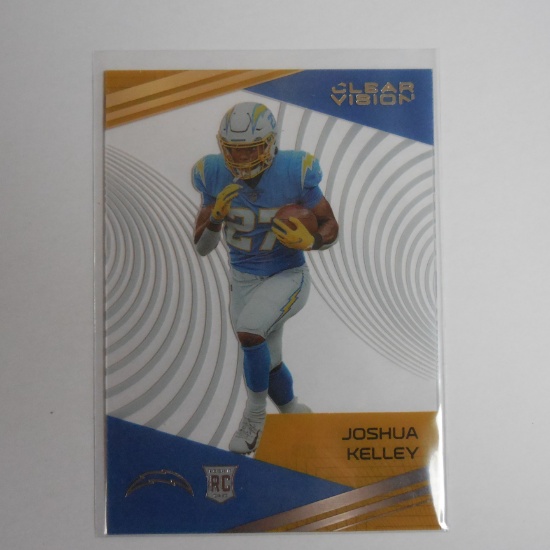 2020 PANINI CHRONICLES CLEAR VISION JOSHUA KELLEY ROOKIE CARD RC ACETATE