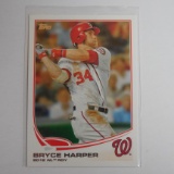 2013 TOPPS BRYCE HARPER 2ND YEAR CARD WASHINGTON NATIONALS