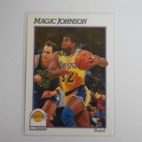 1991-92 NBA HOOPS EARVIN MAGIC JOHNSON LOS ANGELES LAKERS