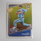 2021 PANINI DONRUSS OPTIC NATE PEARSON THE ROOKIES ROOKIE CARD BLUE JAYS RC
