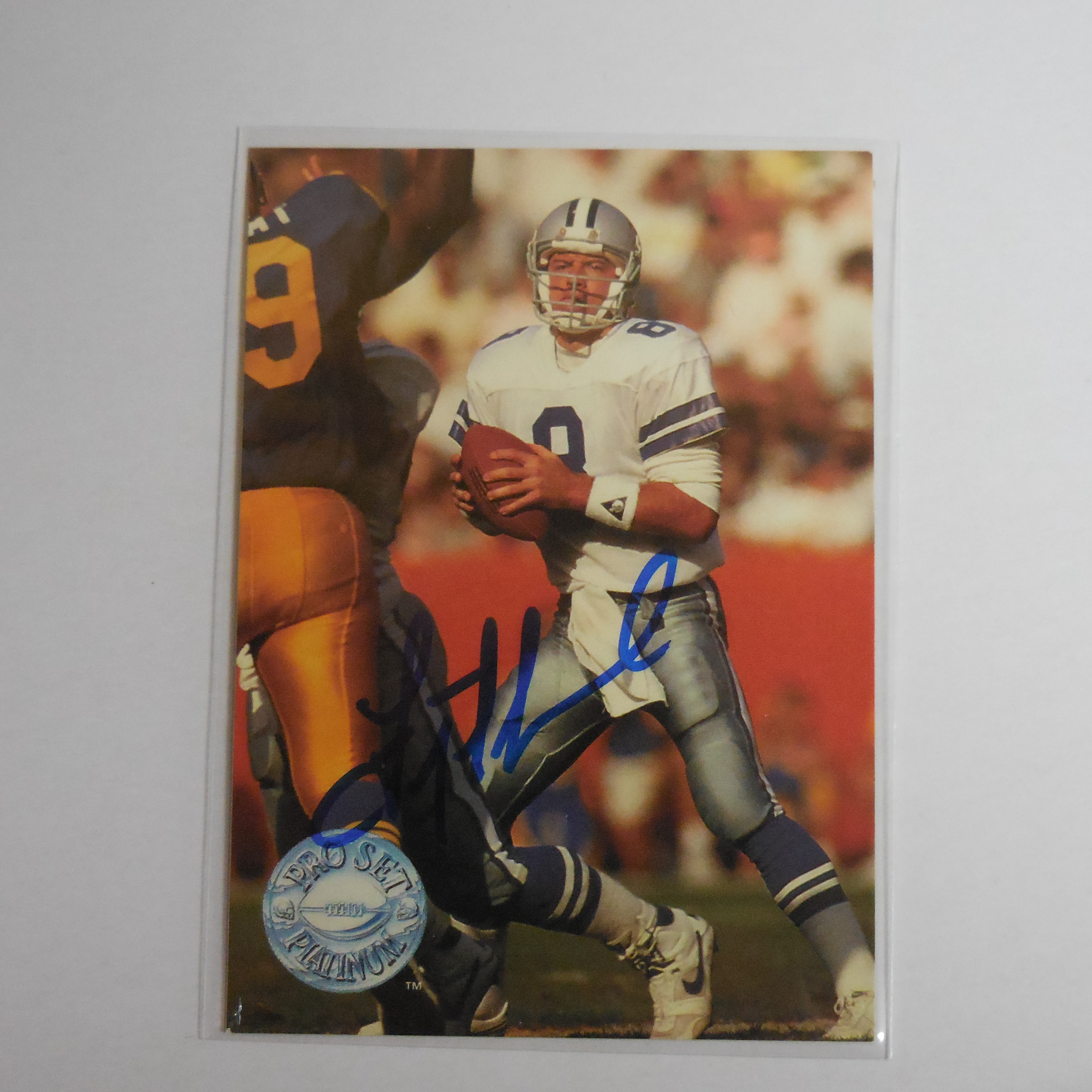 AUTHENTIC 1991 PRO SET TROY AIKMAN AUTOGRAPH Proxibid