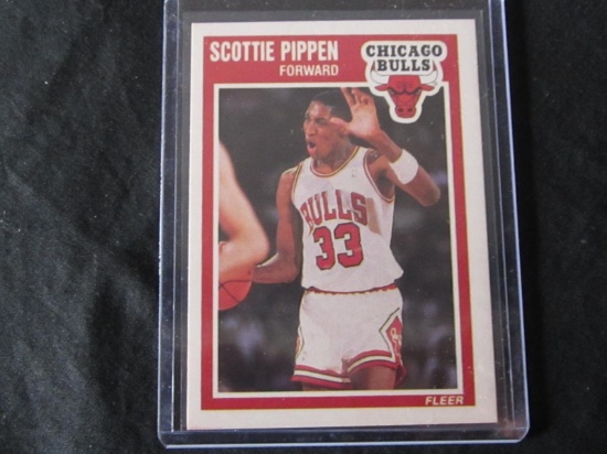 1989 FLEER SCOTTIE PIPPEN BULLS