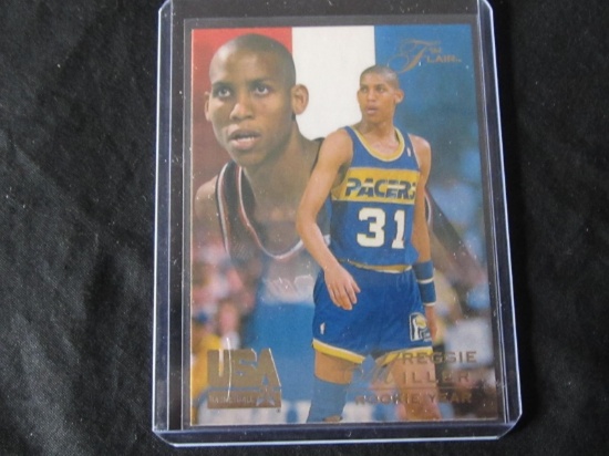 1994 FLAIR REGGIE MILLER ROOKIE YEAR USA BASKETBALL PACERS