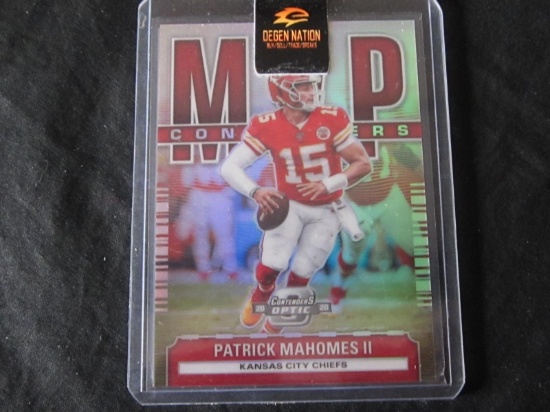 2020 CONTENDERS OPTIC PATRICK MAAHOMES MVP CONTENDERS SILVER PRIZM CHIEFS