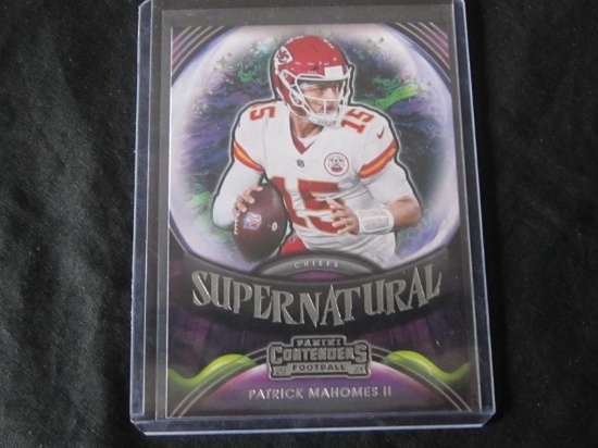 2021 CONTENDERS PATRICK MAHOMES SUPERNATURAL CHIEFS