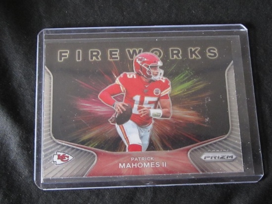 2020 PANINI PRIZM PATRICK MAHOMES FIREWORKS CHIEFS