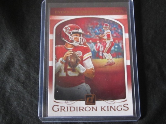 2018 GRIDIRON KINGS PATRICK MAHOMES CHIEFS