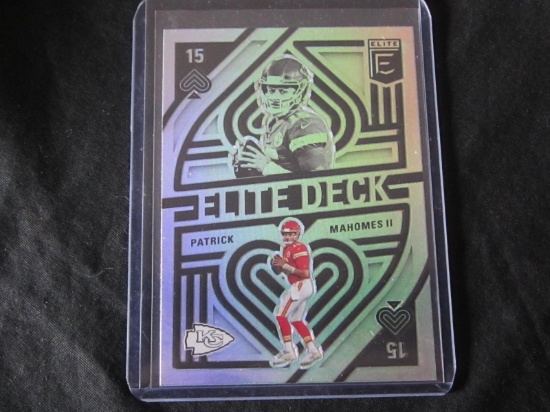 2021 DONRUSS ELITE PATRICK MAHOMES ELITE DECK CHIEFS