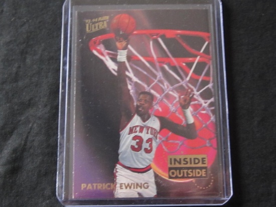 1993-94 FLEER ULTRA PATRICK EWING INSIDE OUTSIDE KNICKS