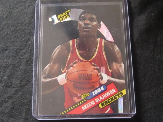 1993 AKEEM OLAJUWON 1984 DRAFT PICKS ROCKETS