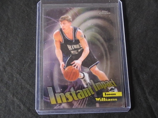 1999 TOPPS CHROME JASON WILLIAMS INSTANT IMPACT KINGS