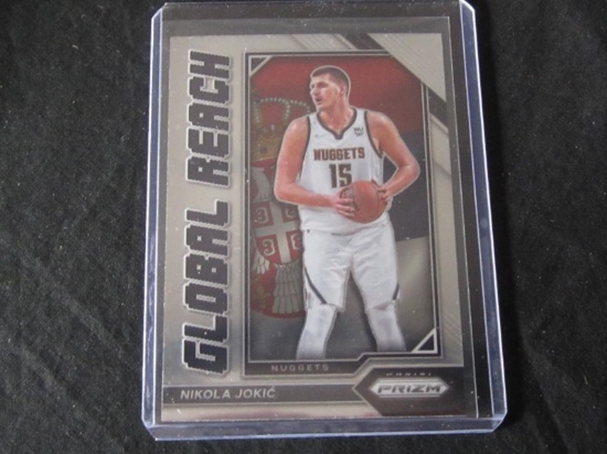 2022-23 PANINI PRIZM NIKOLA JOKIC GLOBAL REACH NUGGETS