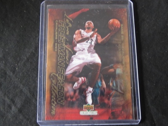 2003-04 UPPER DECK LEBRON JAMES RC FRESHMAN SEASON
