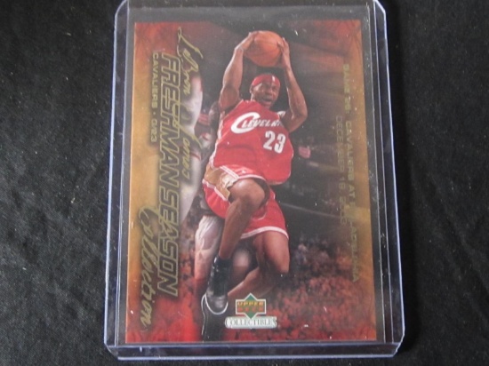 2003-04 UPPER DECK LEBRON JAMES RC FRESHMAN SEASON