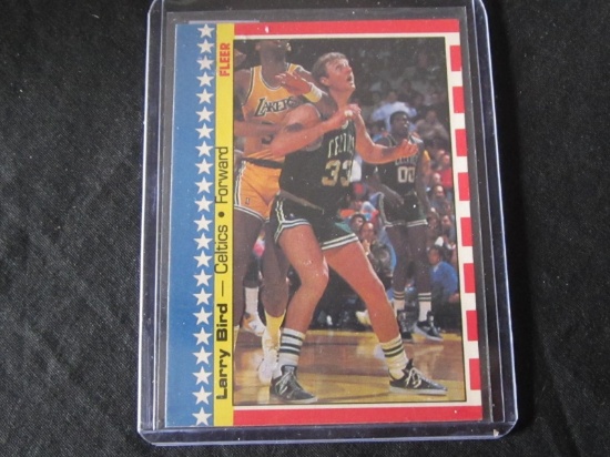 1987 FLEER STICKERS LARRY BIRD CELTICS