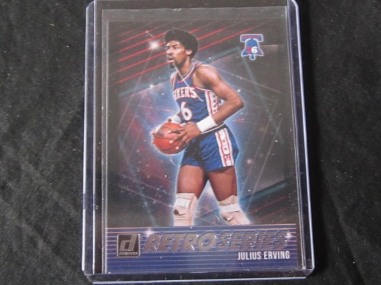 2018-19 DONRUSS JULIUS ERVING RETRO SERIES 76ERS