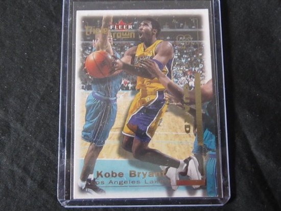 2000-01 FLEER KOBE BRYANT TRIPLE CROWN LAKERS