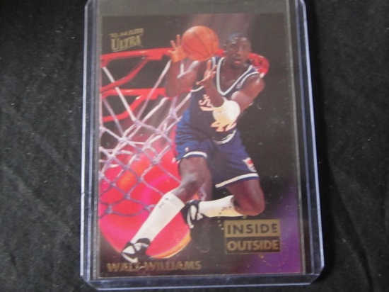 1993-94 FLEER ULTRA WALT WILLIAMS INSIDE OUTSIDE KINGS