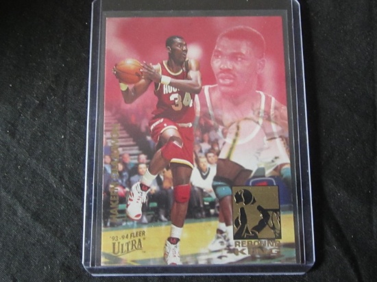 1993-94 FLEER ULTRA HAKEEM OLAJUWON REBOUND KINGS ROCKETS