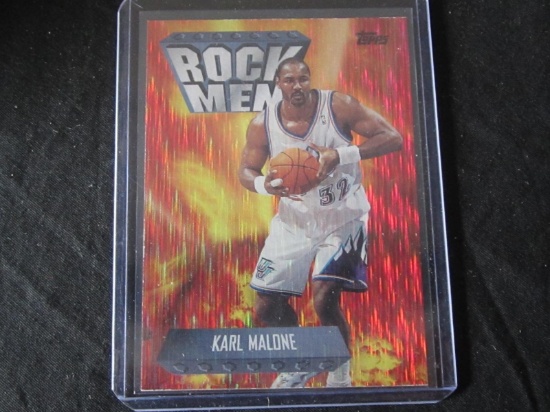 1998 TOPPS KARL MALONE ROCK MEN JAZZ