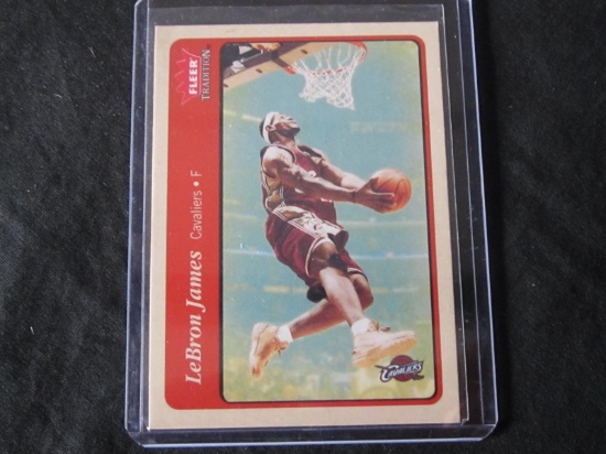 2004-05 FLEER TRADITION LEBRON JAMES CAVS