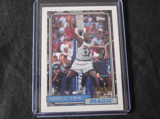 1992-93 TOPPS SHAQUILLE O'NEAL RC MAGIC