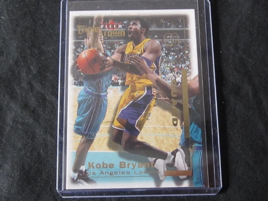 2000-01 FLEER KOBE BRYANT TRIPLE CROWN LAKERS