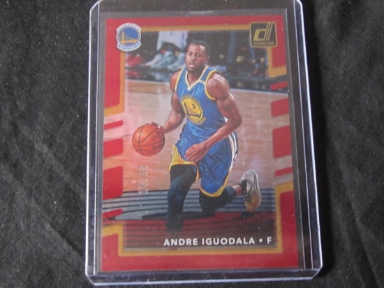 2017-18 DONRUSS ANDRE IGUODALA /99 RED HOLOFOIL WARRIORS