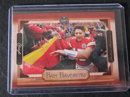 2020 LEGACY PATRICK MAHOMES FAN FAVORITES CHIEFS